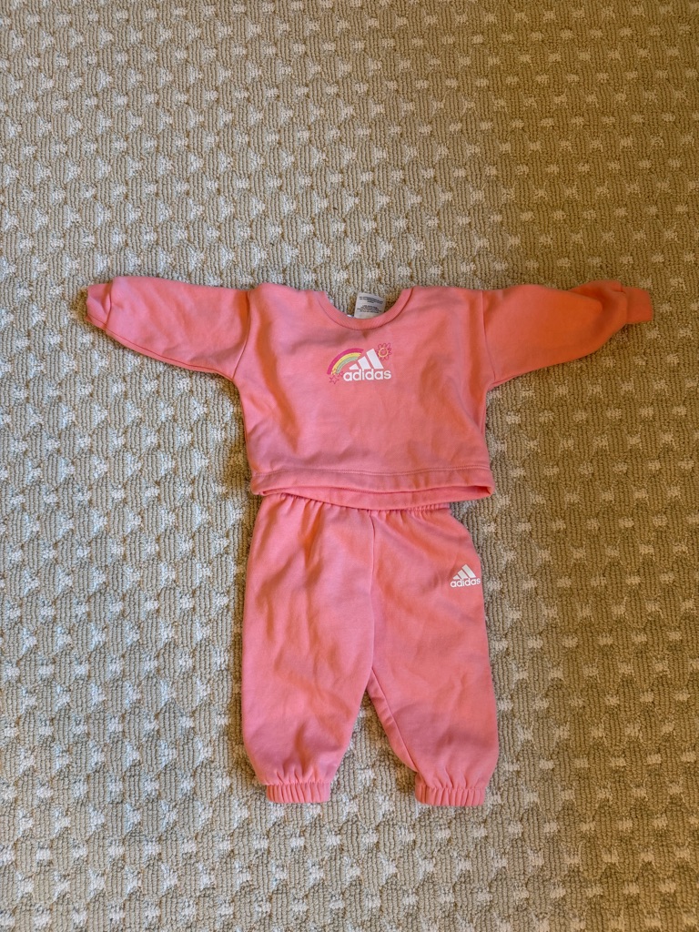 Adidas Baby Pink Logo Sweatshirt